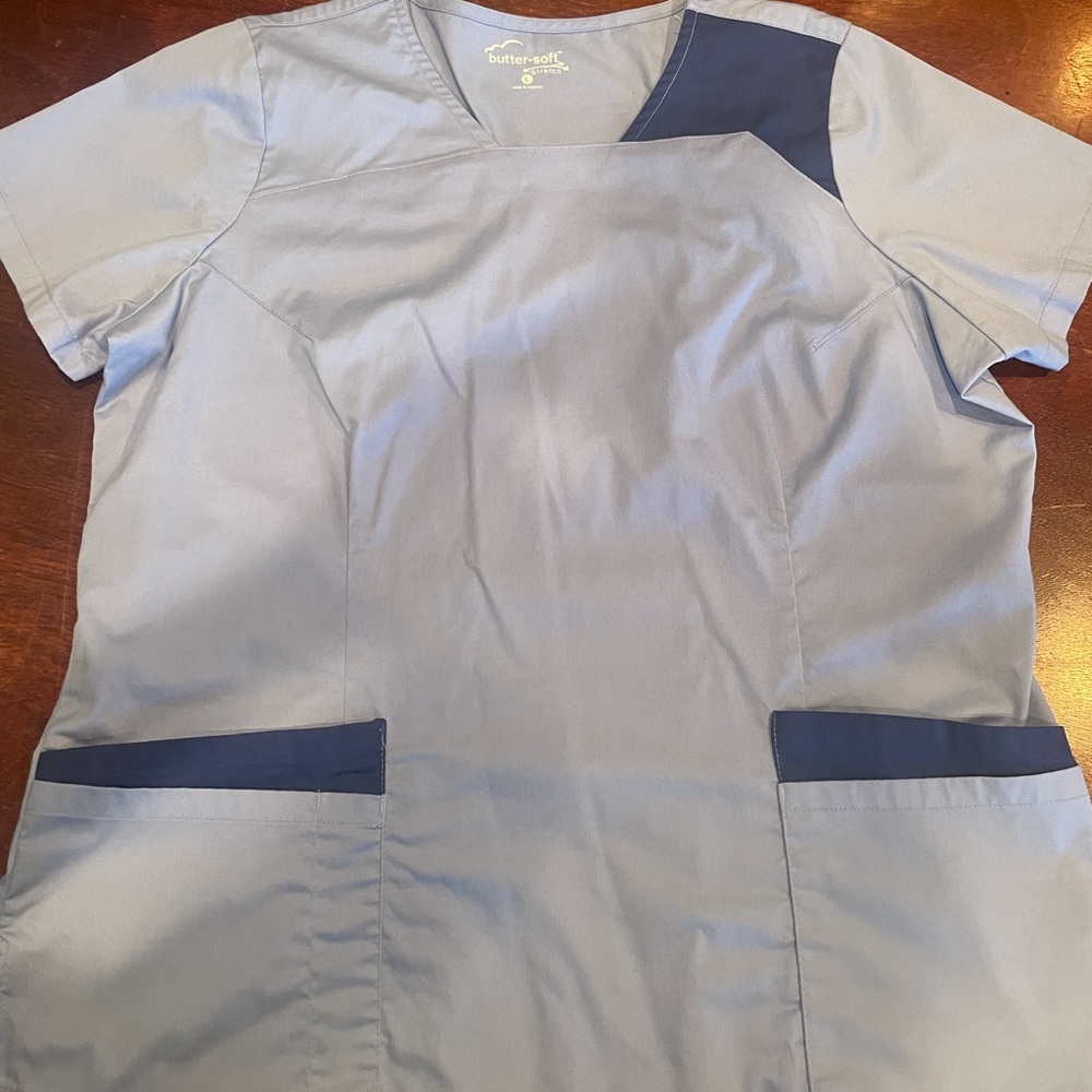 Butter-Soft scrub top